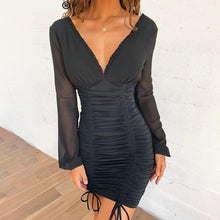 Load image into Gallery viewer, 2022o is Sexy Long Sleeve Slim Elastic Bodycon