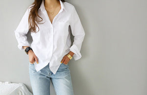 One Pocket Casual Blouse