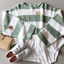 Load image into Gallery viewer, Striped Loose Sweater