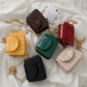 Mini square flap bag