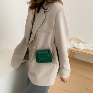 Mini square flap bag