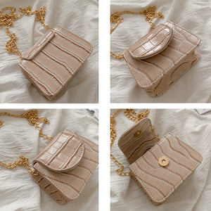 Mini square flap bag