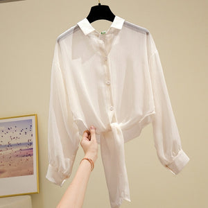 Cute Long Sleve Blouse