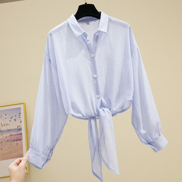 Cute Long Sleve Blouse