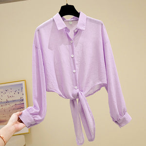 Cute Long Sleve Blouse