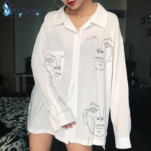 2020 Face Blouse