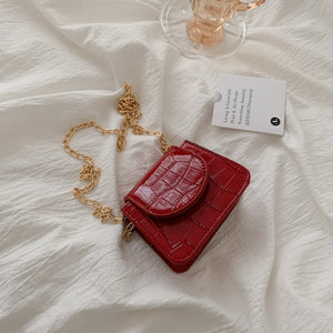 Mini square flap bag