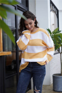 Striped Loose Sweater