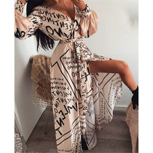 Load image into Gallery viewer, Boho Printed Maxi Dress