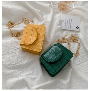 Mini square flap bag