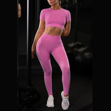 Load image into Gallery viewer, Shirts &amp; Legging Workout 2 Piece