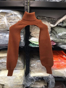 Turtleneck Sexy Short Sweater